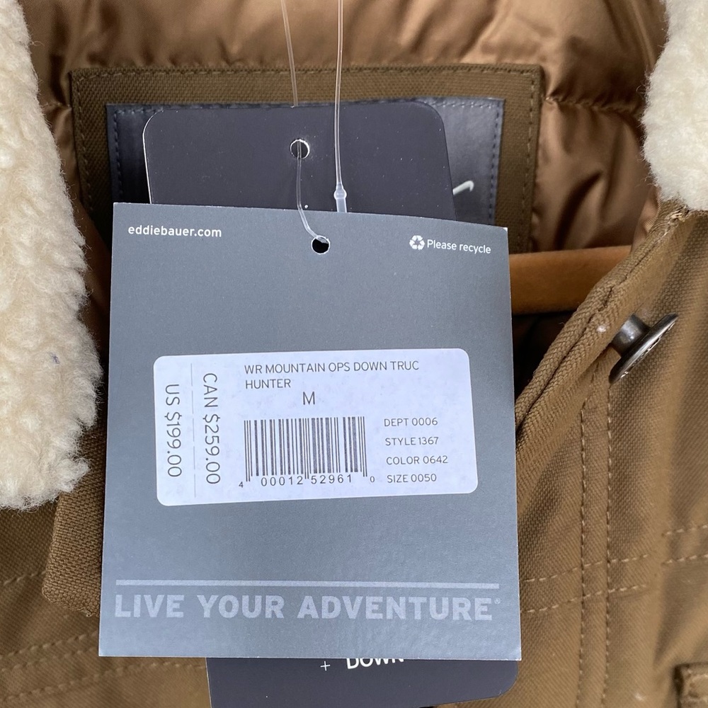 EDDIE BAUER WOMEN’S SIZE MEDIUM MOUNTAIN OPS TRUCKEE DOWN JACKET - Picture 5 of 15